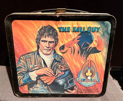 the fall guy metal lunch box and thermos|The Fall Guy Lunch Box for sale .